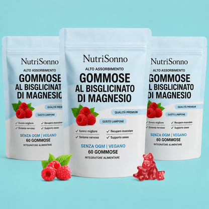 Gummies al Magnesio Bisglicinato NutriSonno