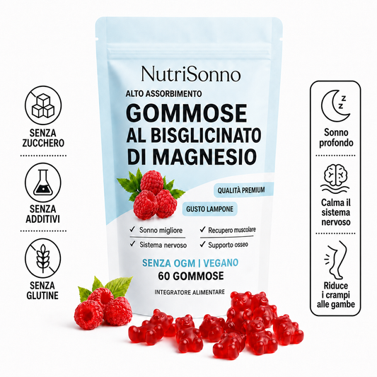Gummies al Magnesio Bisglicinato NutriSonno